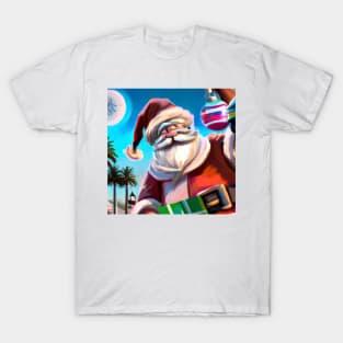 Southern California Santa T-Shirt